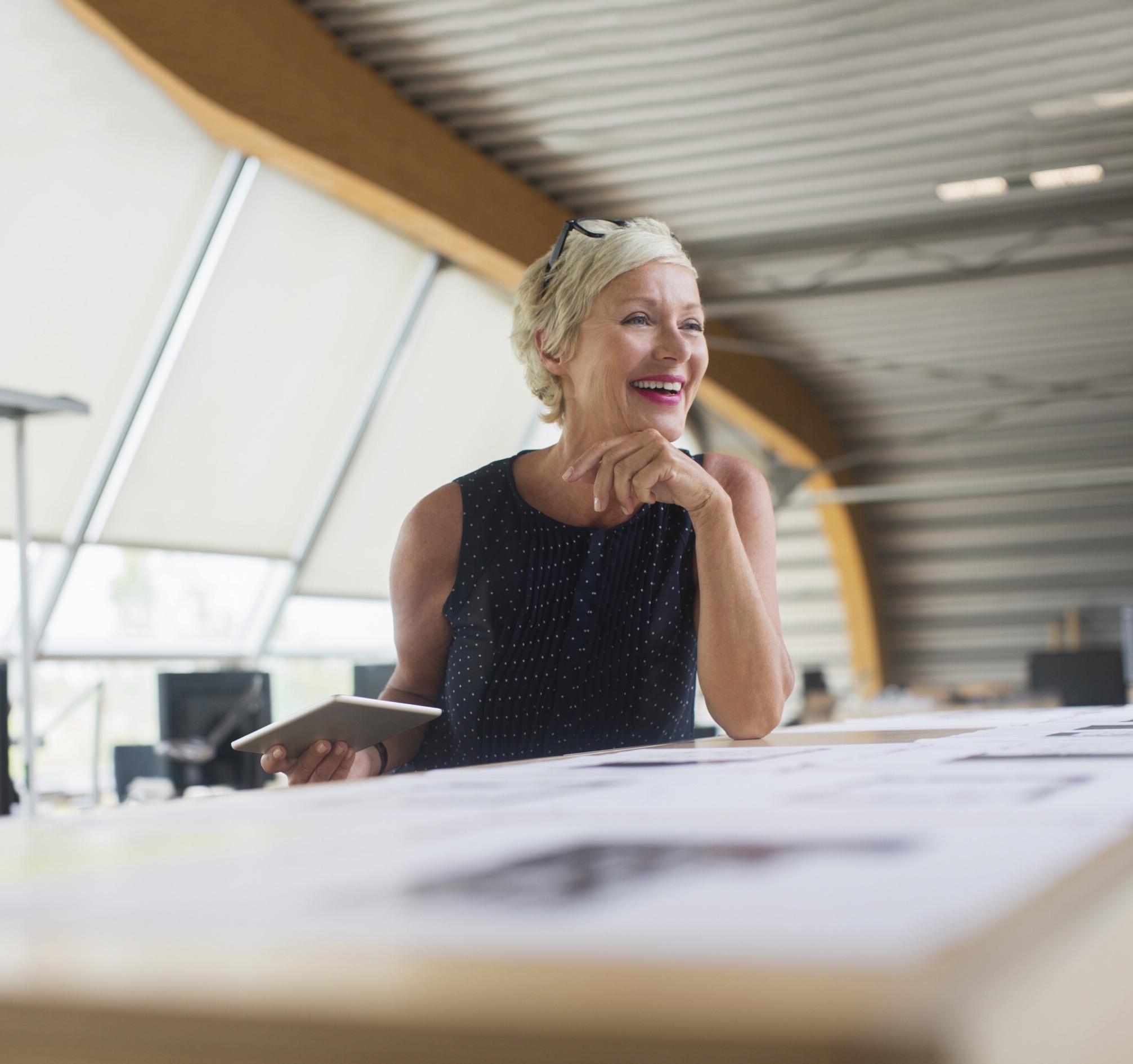 Female business consultant